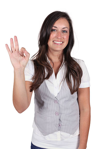 istock Businesswoman smiling 182676025