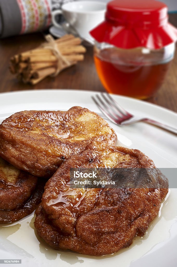 toast alla francese - Foto stock royalty-free di Alimento di base