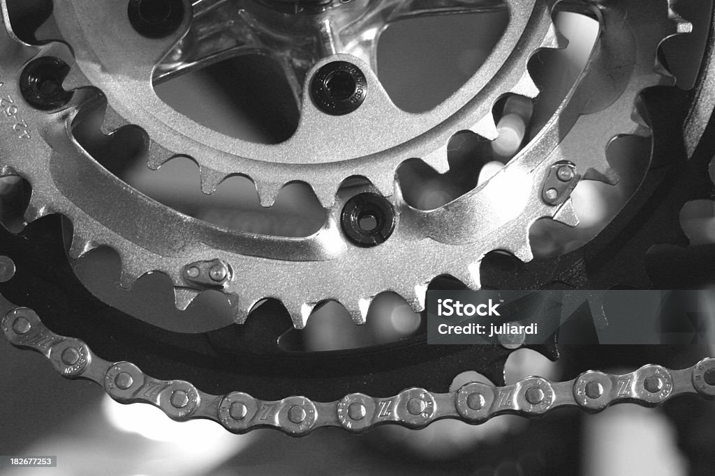Equipamentos mecânicos-bicicleta - Foto de stock de Bicicleta royalty-free