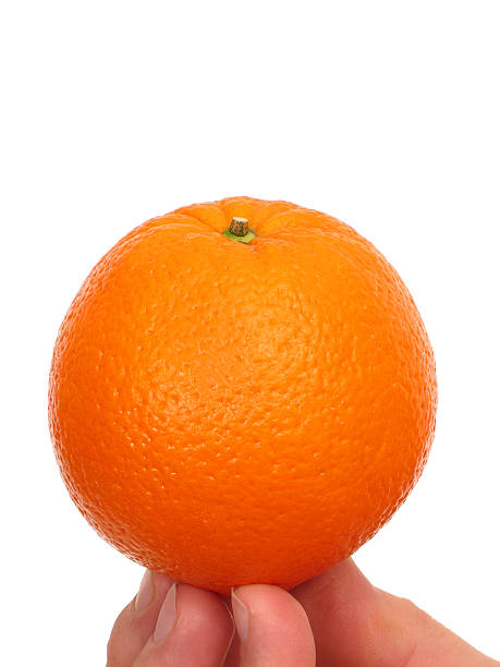 Orange Gift stock photo