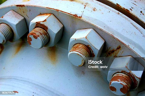 Flange Grande - Fotografias de stock e mais imagens de Parafuso de Porca - Parafuso de Porca, Alberta, Azul