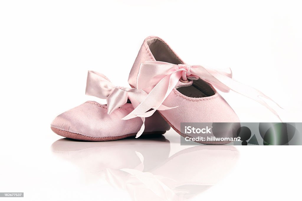 Baby ballerina Shoes - Foto stock royalty-free di Pantofola
