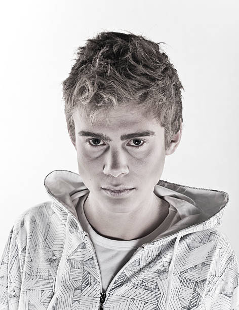 istock Teenager in white 182677574