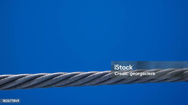 Cabo De Aço - Fotografias de stock e mais imagens de Primeiro plano - Primeiro plano, Teleférico - Meio de Transporte, Cabo de Aço