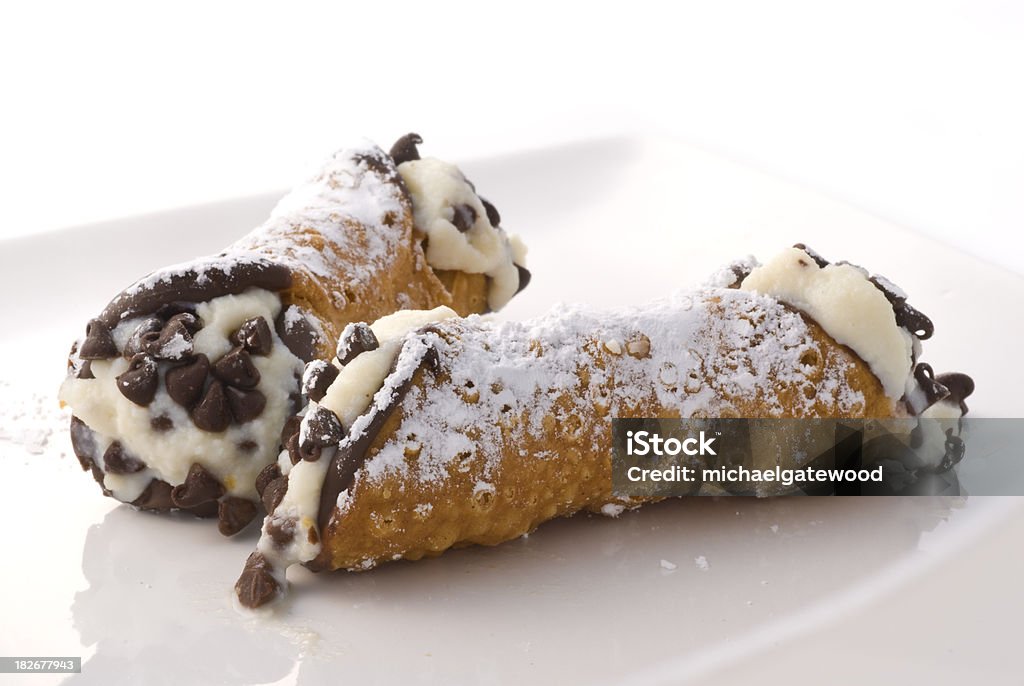 Cannoli de pastelaria - Royalty-free Cannoli Foto de stock