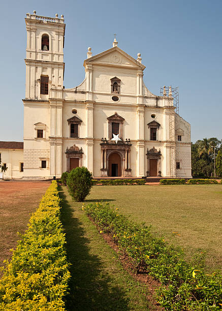 istock Se Cathedral in Old Goa, India 182678660