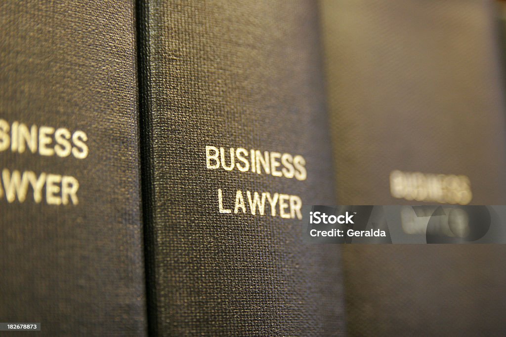 Business Lawyer Law Library Legal System Stock Photo