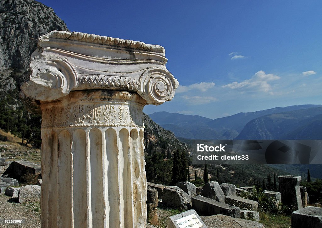 Delphi ruinas, Grecia - Foto de stock de Delfos libre de derechos