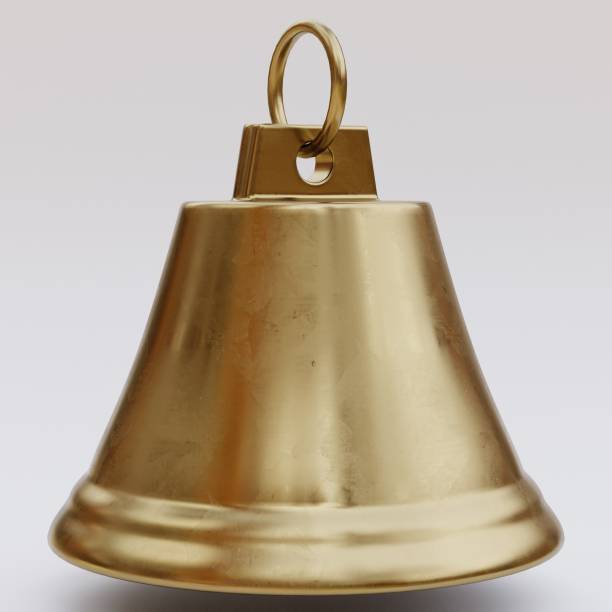 istock Realistic 3D Render of Christmas Bell 1826792142