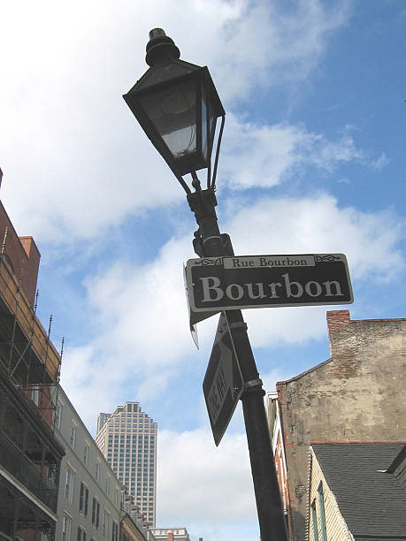 istock Tipsy Bourbon Street Sign 182679909