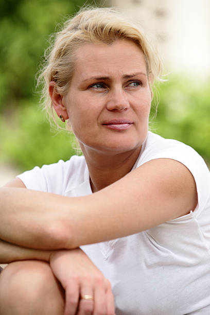 istock Beauty at her forties 182680425