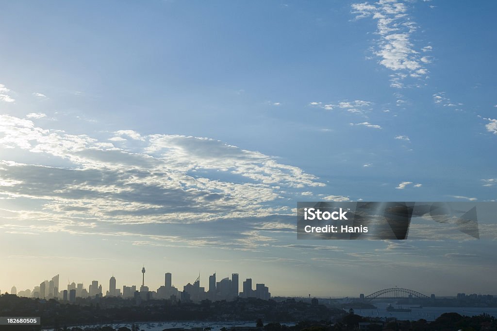 Sydney sunset skyline Sydney city skyline before sunset Australia Stock Photo