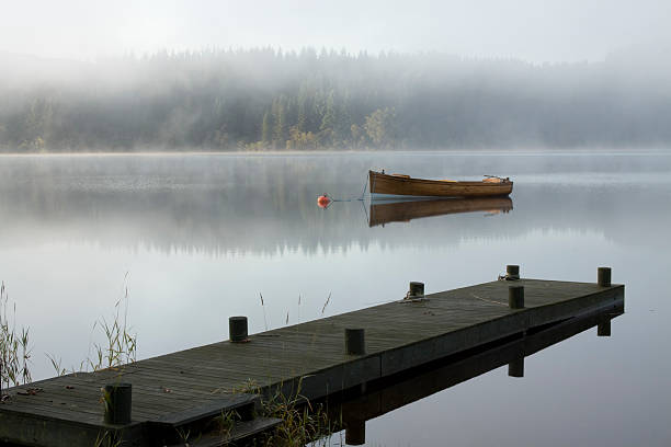 istock Morning Mist on Loch Ard, Scotland. 182680521