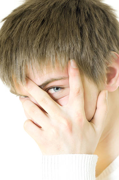 istock Beautiful Young Men Looking True His Hand 182681184