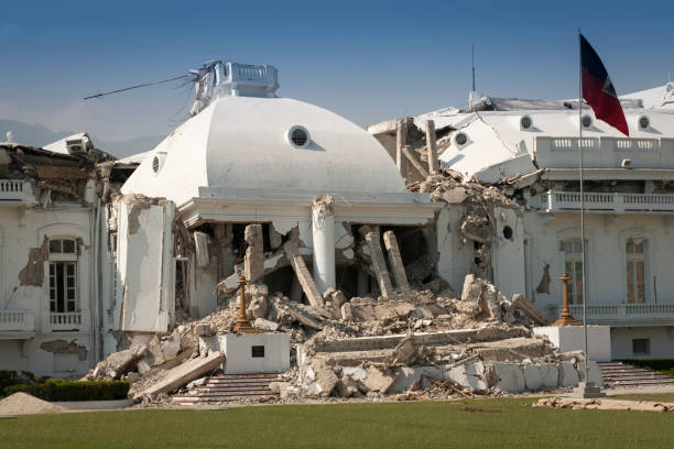 istock Haitian president palace after the earthquake 182681210