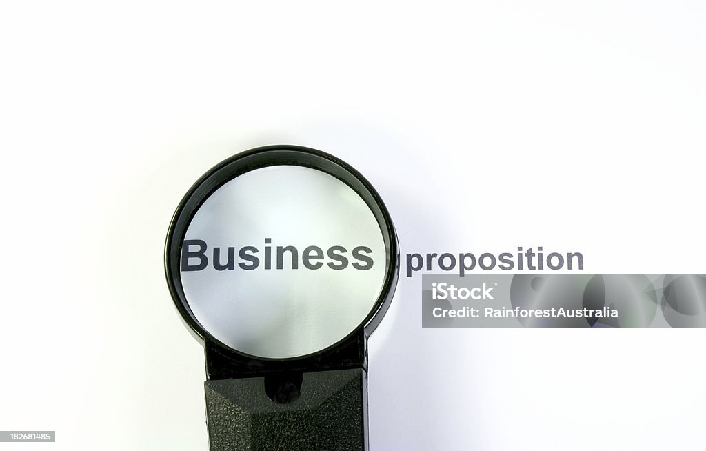 Proposición concepto de negocios - Foto de stock de Aumento a pequeña escala libre de derechos