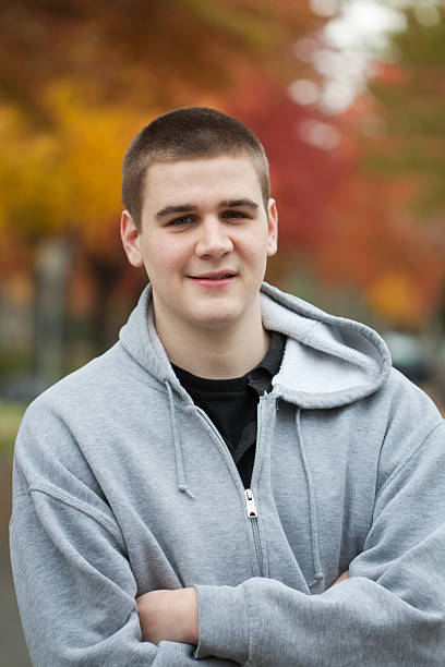 istock Teenage Young Man-Portrait 182681619