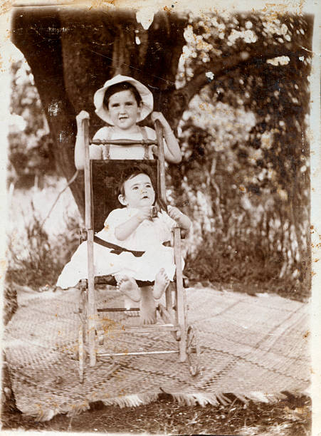 istock Edwardian brother and sister 182682023