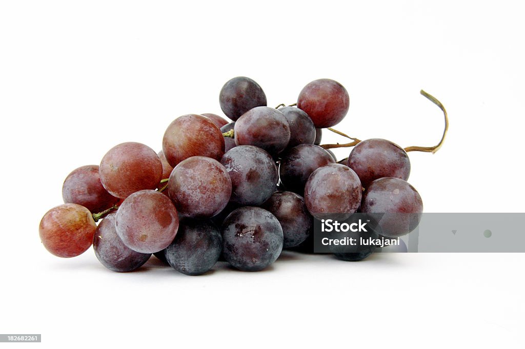 Rojo ramo de uvas - Foto de stock de Alimento libre de derechos