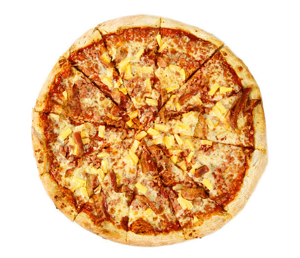 istock Pizza from the top – Hawaiian 182682453