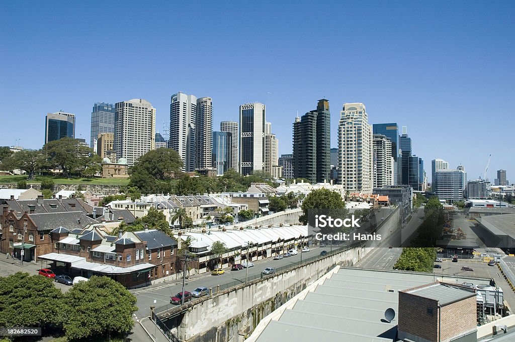 Vue depuis The Rocks de Sydney - Photo de Architecture libre de droits