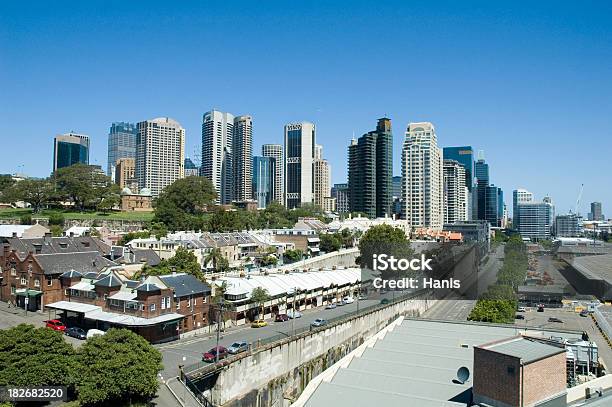 Photo libre de droit de Vue Depuis The Rocks De Sydney banque d'images et plus d'images libres de droit de Architecture - Architecture, Australie, Bâtiment vu de l'extérieur