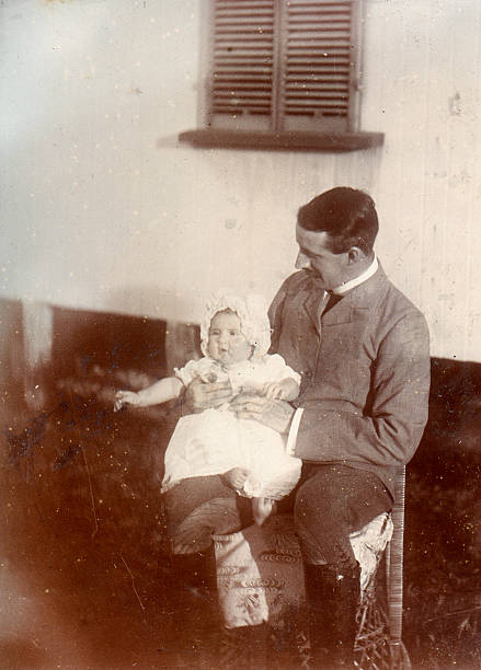 エドワード父と子 - 1900s image ストックフォトと画像