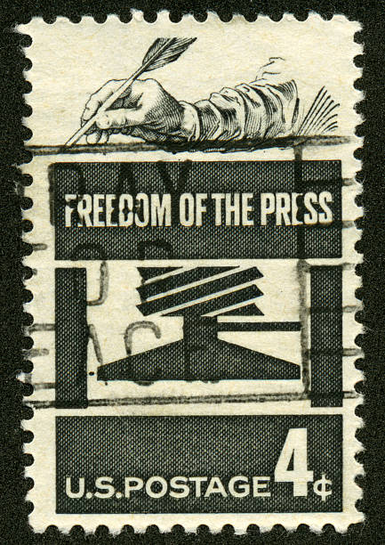 istock Freedom of the Press stamp 182682825