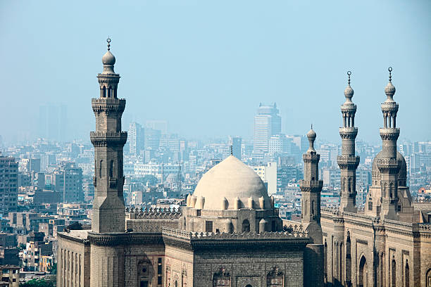 Mesquita Al-Azhar - fotografia de stock