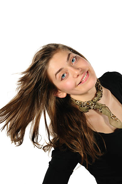 istock Beautiful girl with a pretty smile 182682875