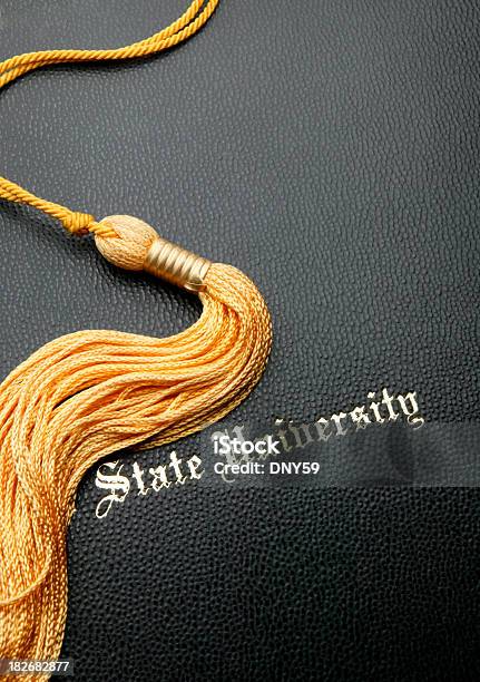 State Uniwersytet Ukończenia - zdjęcia stockowe i więcej obrazów Wręczenie dyplomów - Wręczenie dyplomów, Chwost, Aspiracje