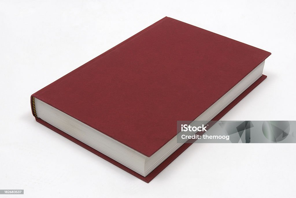 Vermelho Livro de Capa Dura - Royalty-free Aprender Foto de stock