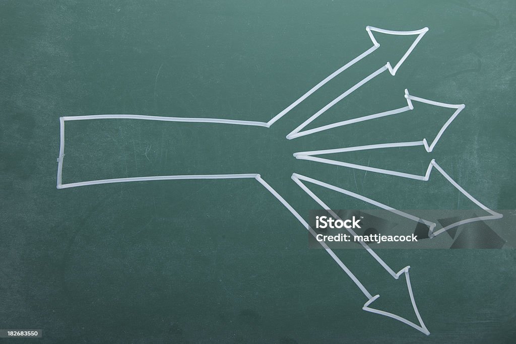 Creates Direction Direction Stock Illustration - Download Image Now - Abstract, Arrow ...