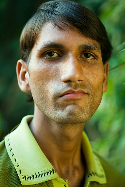 istock Natural-looking man in a tropical forest 182683594