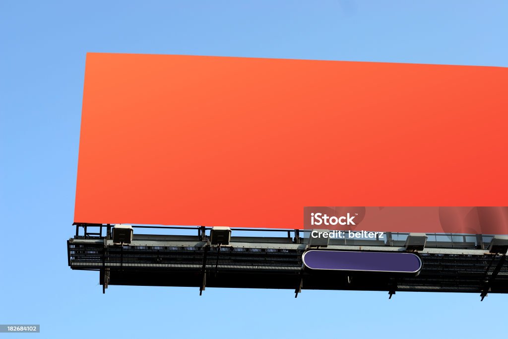 billboard - Foto de stock de Azul royalty-free