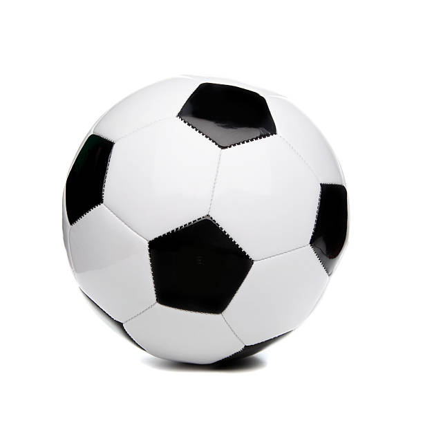 istock Football/Soccer ball on plain background 182684450