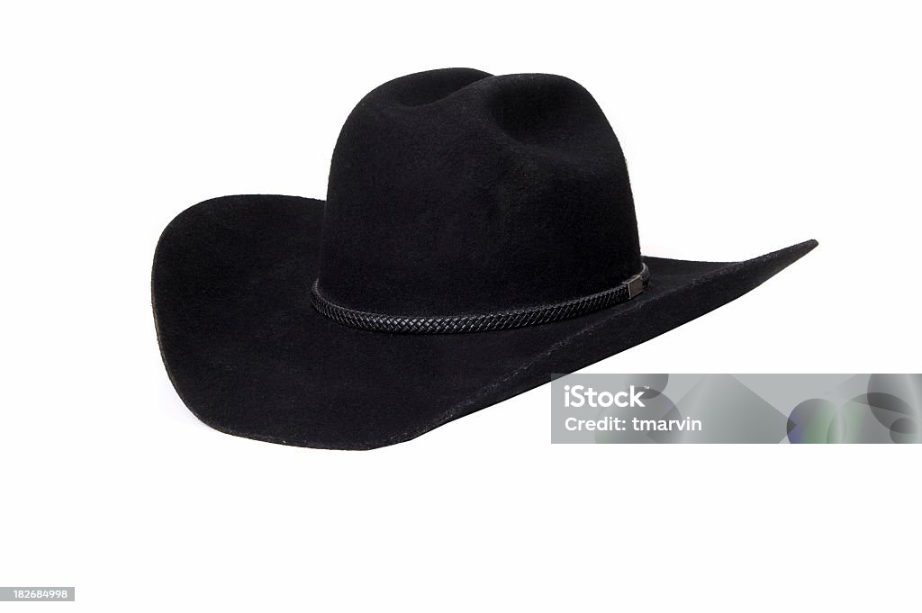 Ковбойская шляпа - Стоковые фото Изолированный предмет роялти-фри