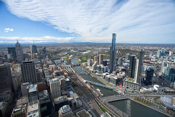 istock Aerial view of Melbourne, Australia 182685039