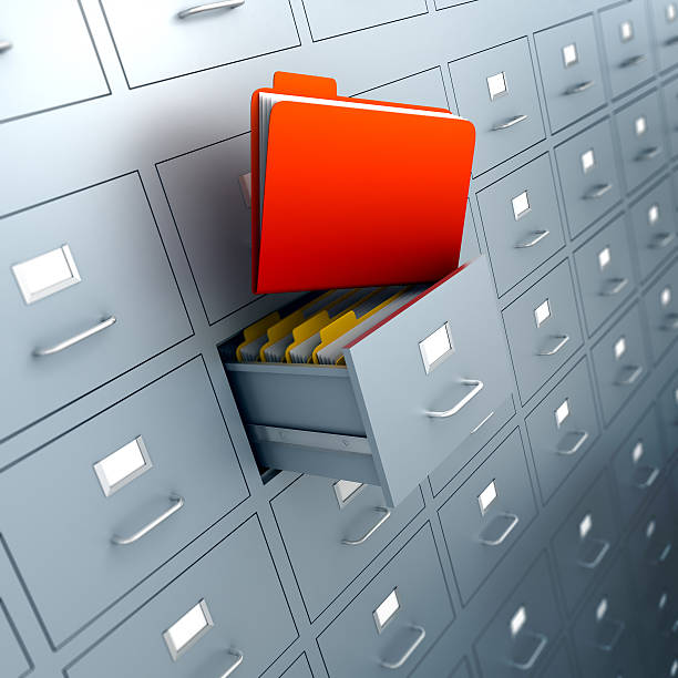 Stylized Blue Folder Icon