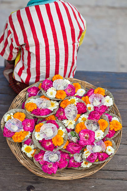istock Puja In Varanasi, India 182685168