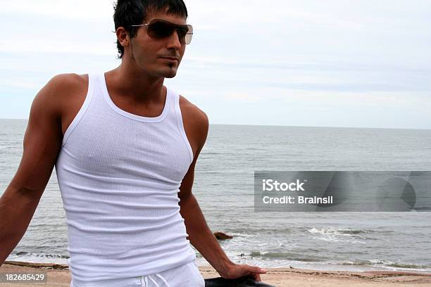 Fashion Model Wearing Sunglasses Stock Photo - Download Image Now - Adult, Beach, Beautiful People