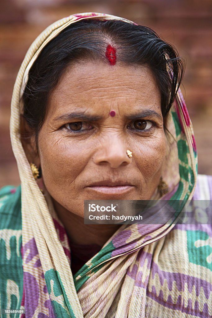 Nepalese donna - Foto stock royalty-free di 30-34 anni