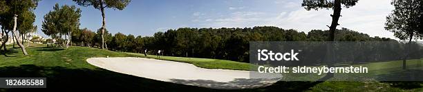 Golf Bunker Panorama Stock Photo - Download Image Now - Golf, Competition, Golf Course