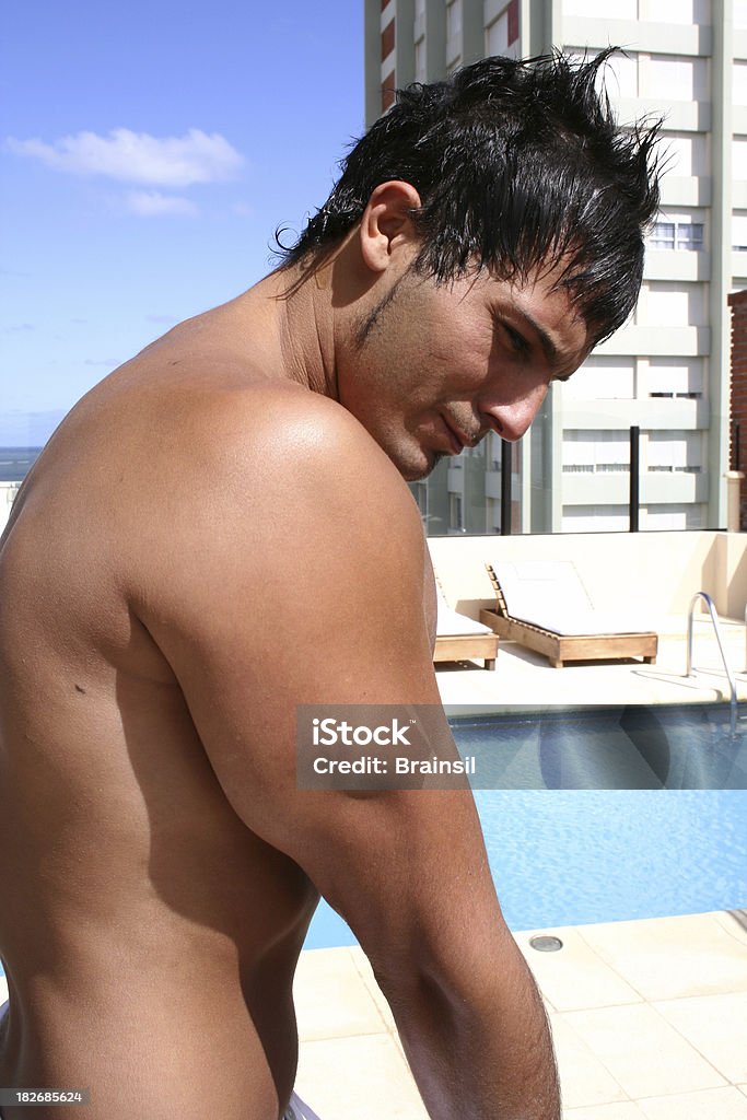 Homem desfrutando de verão - Foto de stock de Adulto royalty-free
