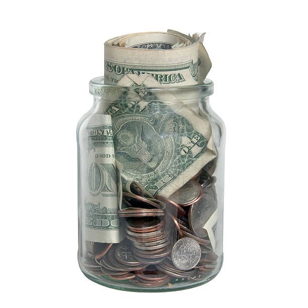 istock Jar of money 182685652