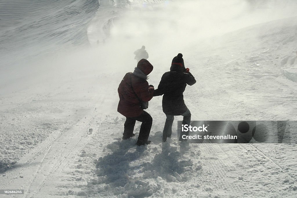 Tormenta de nieve - Foto de stock de Abrigo libre de derechos