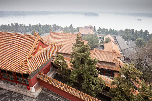 istock Misty Morning at the Summer Palace, Beijing 182686603