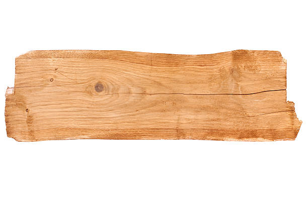 Old Board Isolated Stock Photo - Download Image Now - Wood