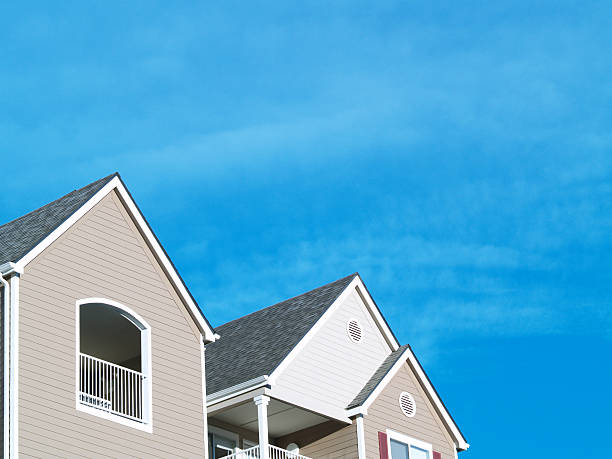 Apartment A-Frame stock photo