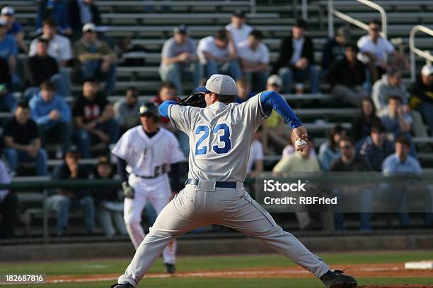 Pitcher Stock Photo - Download Image Now - Baseball - Sport, Baseball - Ball, Stadium